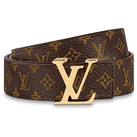 lv monogram reversible belt|louis vuitton brown monogram belt.